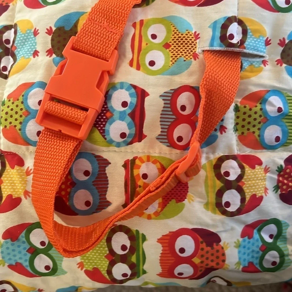 Colorful Owl Shopping Cart Cover